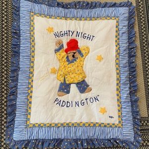 Paddington Bear Nighty Night Noel Joanna Blanket